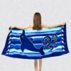 Printed beach towel